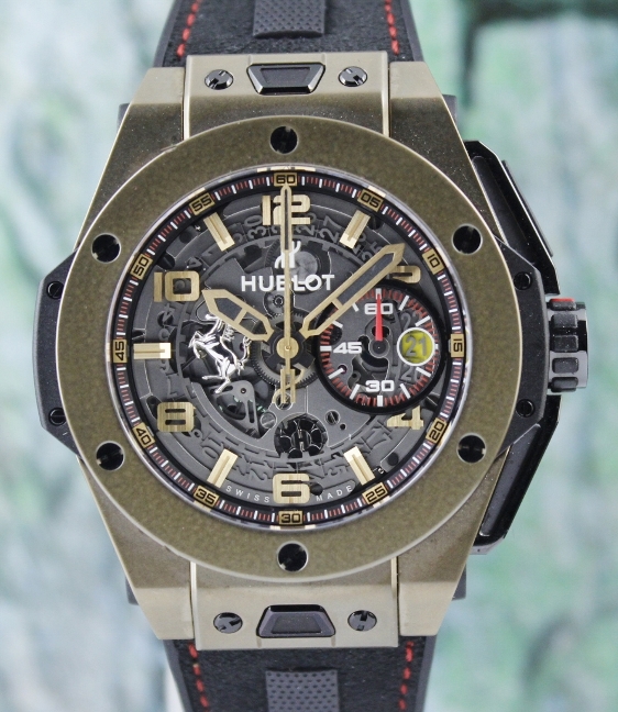 (image for) Like New Hublot Big Bang Magic Gold Ferrari / 401.MX.0123.VR
